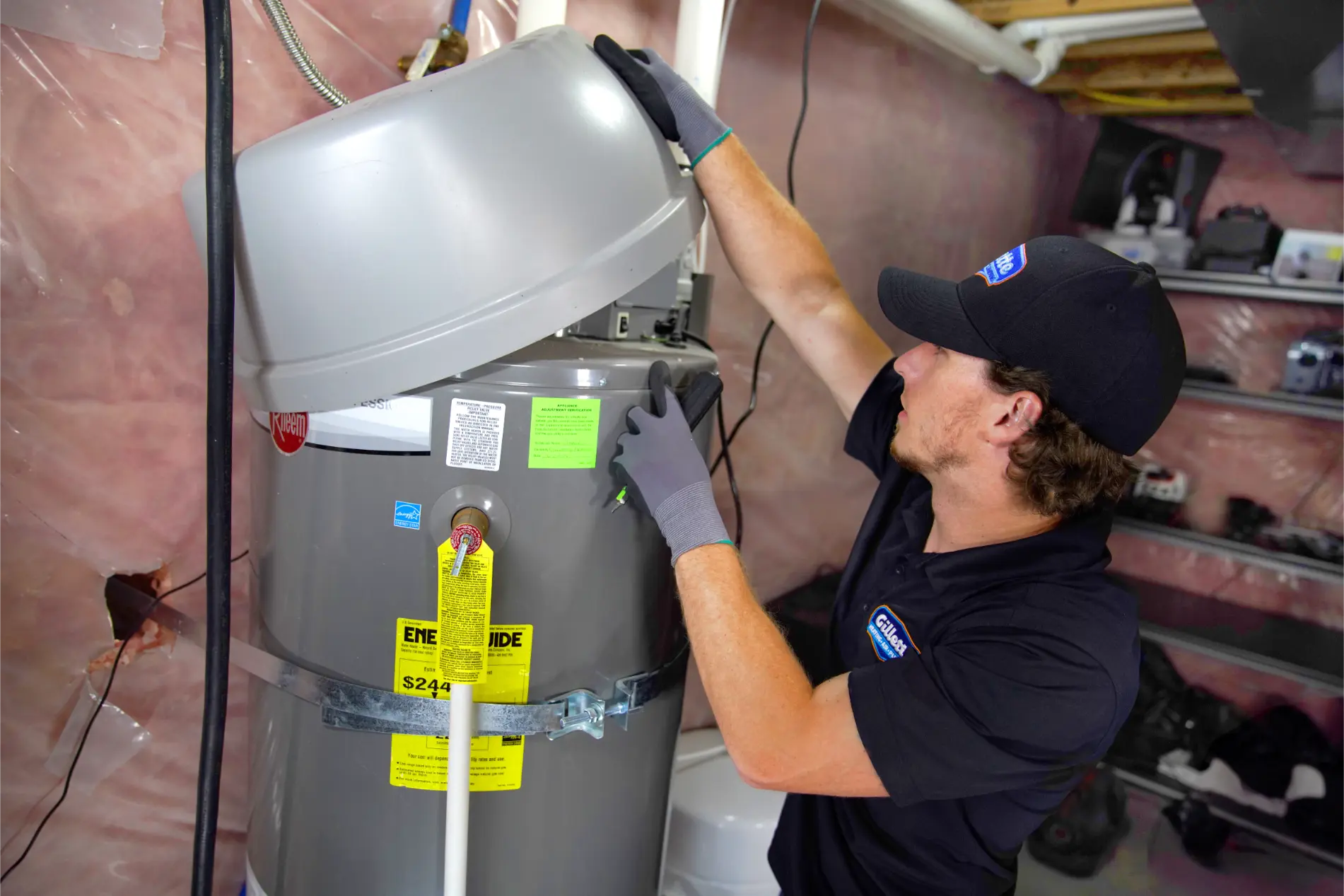 Gillette Trevor at Water Heater